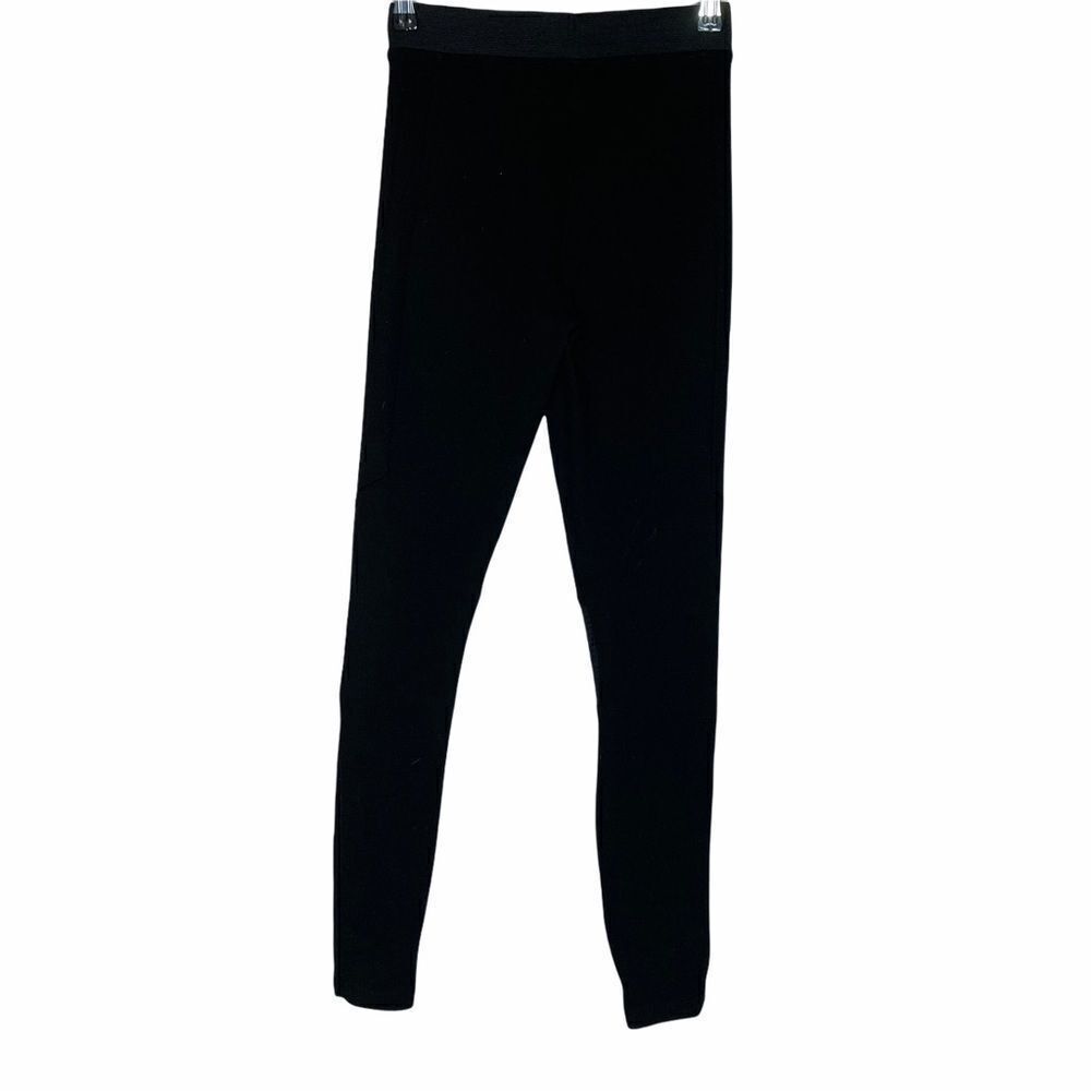 TOPSHOP | Heavy Weight Black Leggings - Picture 4 of 6